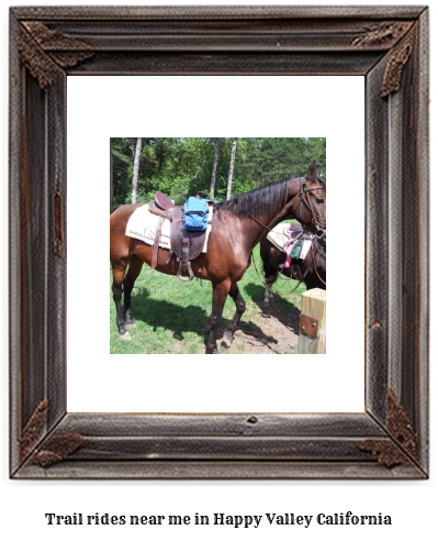 trail rides near me in Happy Valley, California